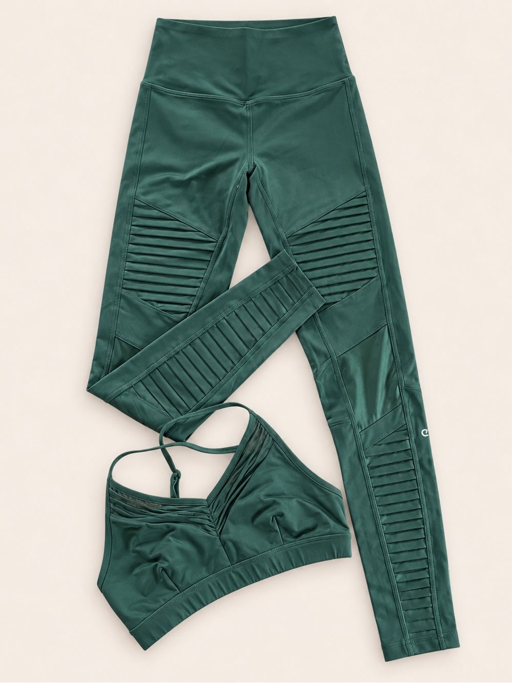 ALO Yoga | Moto Leggings & Bra Set | Small